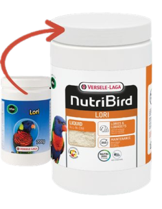 Nutribird Lori gr.700. Mangime Per Uccelli