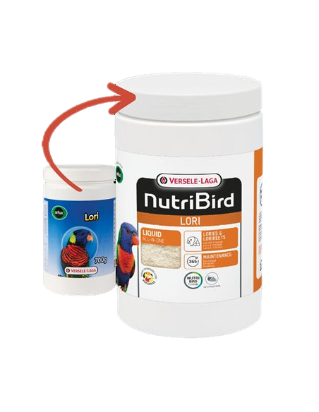 Nutribird Lori gr.700. Mangime Per Uccelli