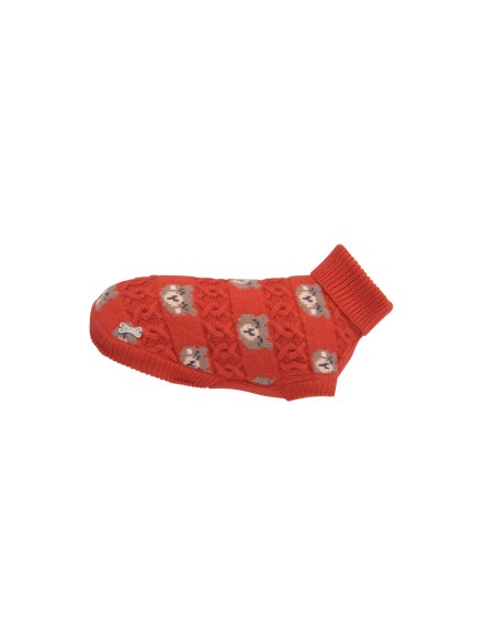 Maglioncino Bruno Red taglia 21. Abbigliamento per cani