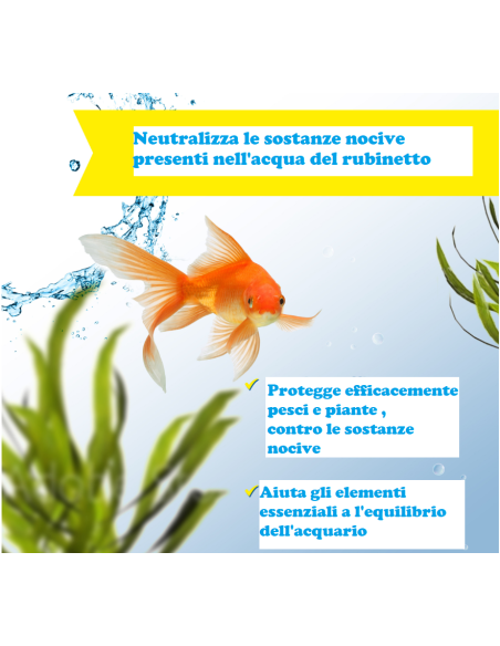 Tetra Aquasafe ml 100. Trattamento e Cura Dell'acqua