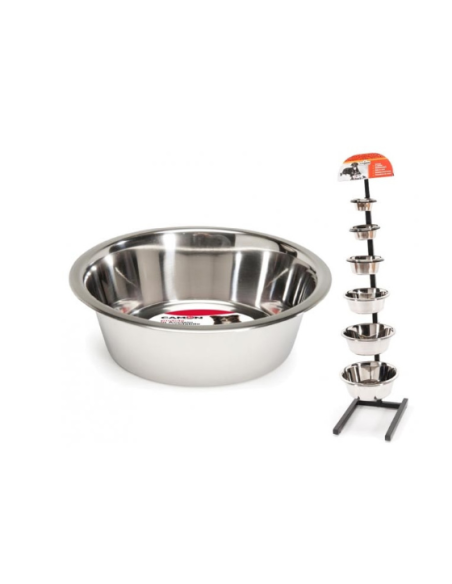 ciotola Acciaio inossidabile 6800 ml. mangiatoia per cani