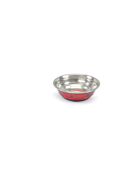 Ciotola Acciaio New Selecta Bowl ml 350. Mangiatoie Per Cani e Gatti