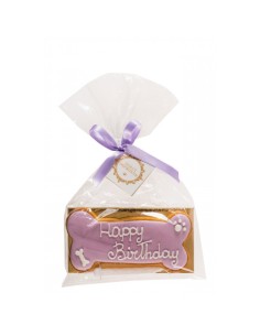 Osso Biscotto frutta Rosa  40 GR Dolci impronte . Biscotti Per cani 2