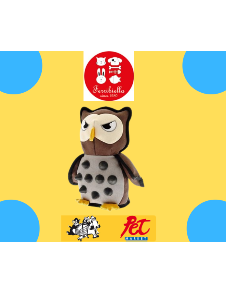 Gufetto Con Punte in Gomma . Giochi Per Cani
