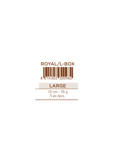 Lattemiele Royal Misura Large 5 pz. 270gr . Snack Per Cani