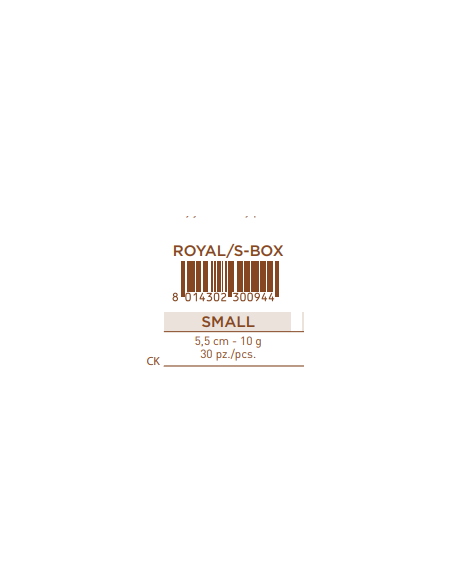 Lattemiele Royal Misura small 30 pezzi 270 gr . Snack Per Cani