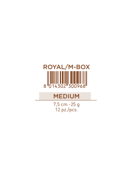 Lattemiele Royal Misura medium 12 pezzi 270 gr. Snack Per Cani