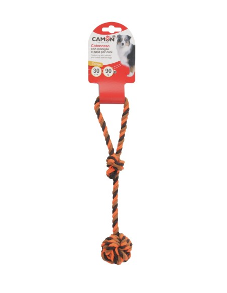 Palla Con Maniglia In Cotone . Giochi Per Cani