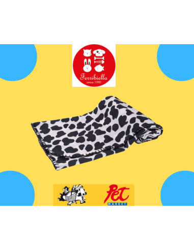 Copertina In Pile Dalmata 140x100 cm . Cucce/Gabbie