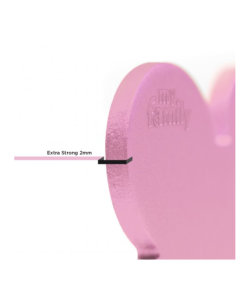 Medaglietta Basic Osso Grande Alluminio Rosa . Medaglietta Per Cani 2