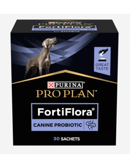 Purina Fortiflora Prebiotic Cane Compresse 30 units. Integratori Per Cani