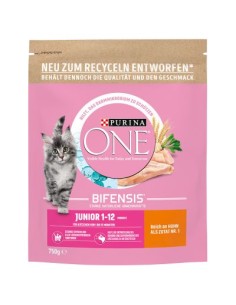 Purina One Cat Junior Pollo e cereali  bifensis gr 800. Cibo secco per Gattini