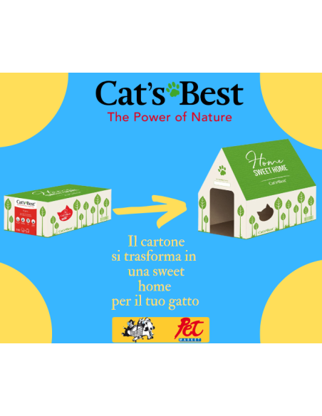 Lettiera Cat's Best Original 10 litri /4,8 kg .Lettiera per gatti