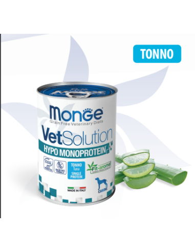 Monge Veterinary dog Hypo Monoproteico Tonno Gr 400. Diete Per cani