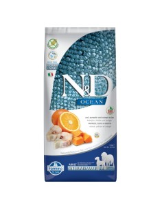 N&D Ocean Cod,Pumpkin and Orange KG.12 Adult Medium Maxi Farmina Crocchette per Cani è un alimento completo per cani in età adul 2
