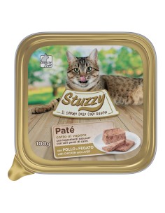 Mister cat vaschetta pollo e fegato gr 100. Cibo umido per gatti