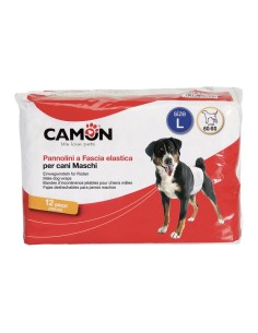 Pannolini Fascia Elastica Cani Maschi Misura Large . Igienici Per cani