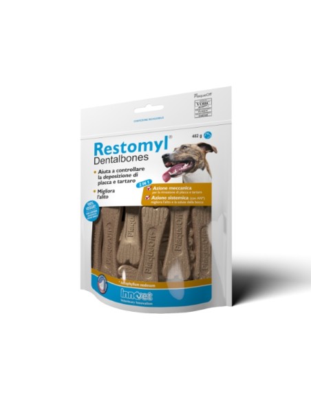 Restomyl Dentalbones gr 482. Masticazione