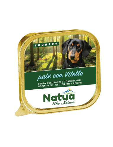 offerta Natua Country Dog Vitello  gr.100. Mangime Umido Per Cani