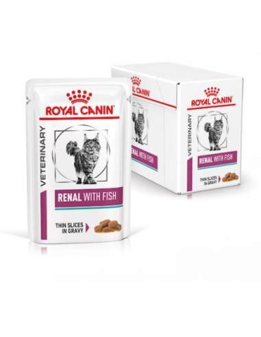 Renal Cat Pesce gr 85. Diete Umido Per Gatti