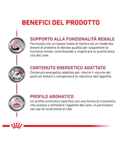 Renal Select Dog Kg 2. Royal Canin . Diete cibo secco per cani
