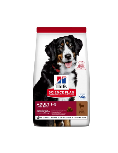 Hill's Canine Mntenimento Large Breed Lamb & Rice kg 12. Alimento Per Cani