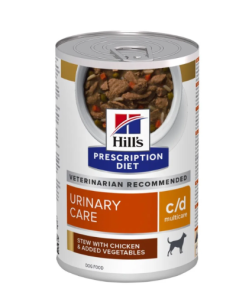 Hill's Canine c/d Pollo e Verdure gr 354. Diete. Cibo Umido Per Cani.