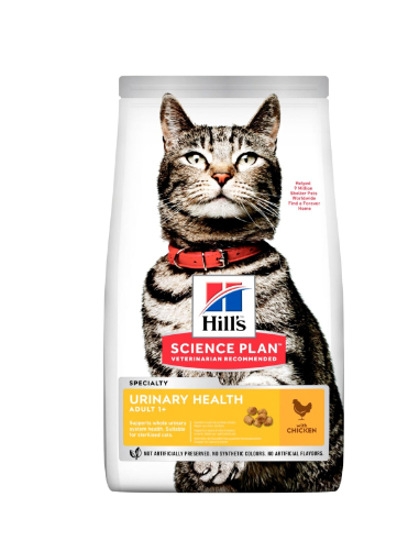 Hill's Feline Adult Urinary Health Sterilised Cat pollo Kg 1,5. Cibo Secco Per Gatti