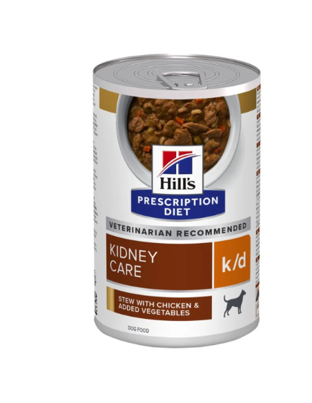 Hill's canine K/d Pollo e verdure Kidney care gr 354. Diete Umido Per Cani .