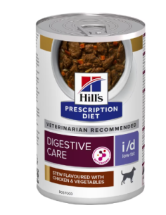 Hill's Canine I/d Low fat Con Pollo e Verdure gr 354. Diete Umido Per Cani