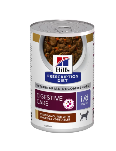 Hill's Canine I/d Low fat Con Pollo e Verdure gr 354. Diete Umido Per Cani