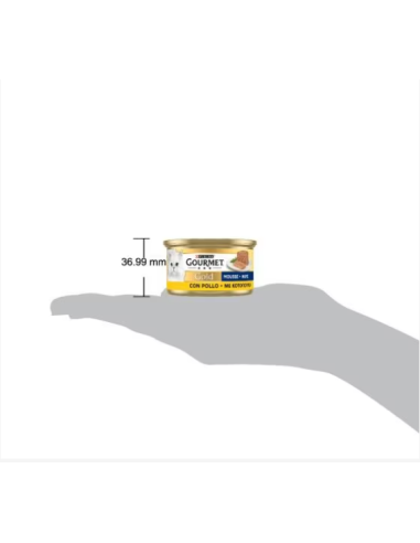 Gourmet Gold Mousse Pollo Delicato gr 85. Mangime Per Gatti