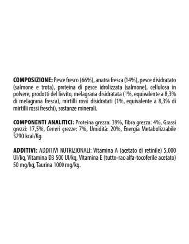 Monge Gift Cat Meat Minis Sterilised Anatra con Melagrana e Mirtillo. gr.50. Snack Per Gatti