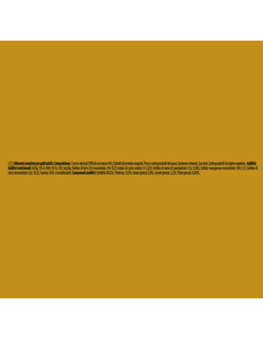 Gourmet Gold Straccetti con Manzo gr.85. Cibo Umido Per Gatti