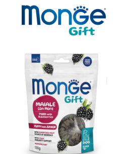 Monge Gift Dog Super M Puppy/Junior Maiale con More gr.150. Snack Per Cuccioli 2