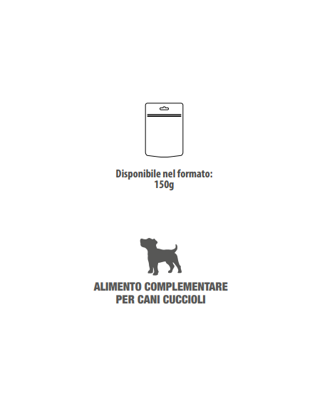 Monge Gift Dog Super M Puppy/Junior Maiale con More gr.150. Snack Per Cuccioli
