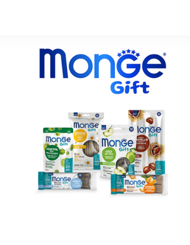 Monge Gift Dog Sticks Sensitive Digestion Agnello con Castagne gr.45. Snack Per Cani
