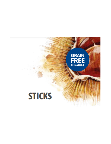 Monge Gift Dog Sticks Sensitive Digestion Agnello con Castagne gr.45. Snack Per Cani