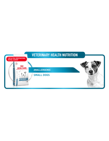 Anallergenic  Small Dog KG.3- diete Secco Per Cani