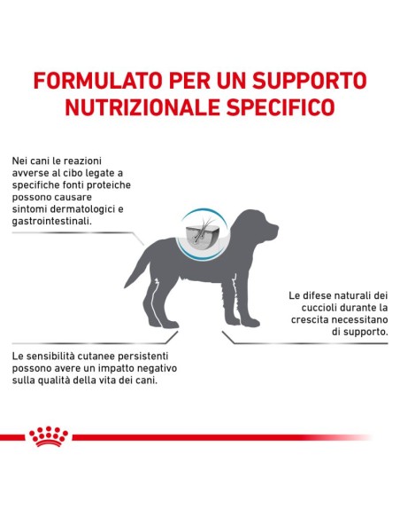 Hypoallergenic Puppy Kg.3,5 Royal Canin. Diete Secco Per Cani