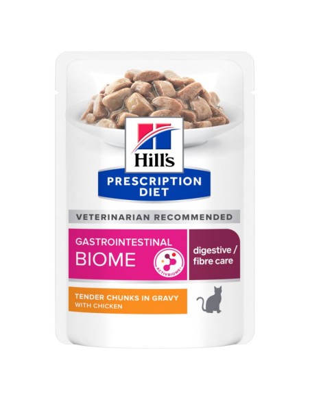 HILL'S Feline Gastrointestinal Biome al Pollo gr.85. Diete Umido Per gatti