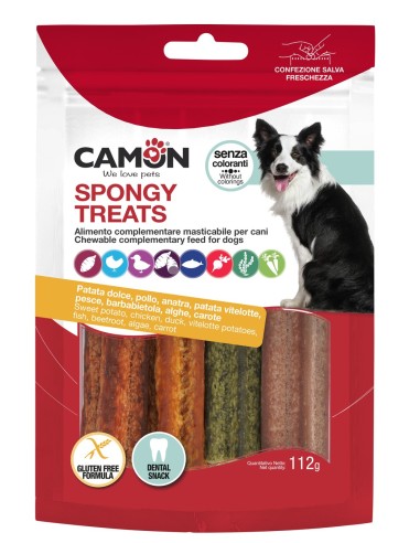 Spongy Treats - Sticks Mix 112 GR. Snack Per Cani