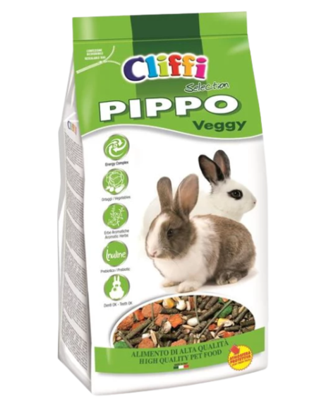 Cliffi Pippo Veggy Selection gr 800. Mangime Per roditori