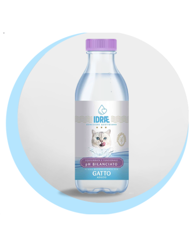 Acqua Microfiltrata Idrae Per gatti. Integratori Per Gatti