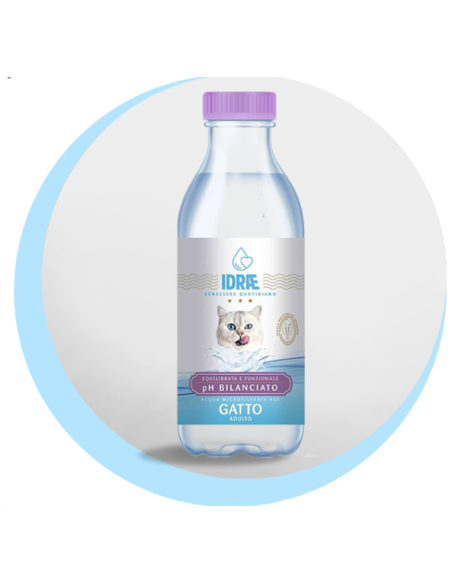 Acqua Microfiltrata Idrae Per gatti. Integratori Per Gatti