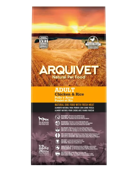 Arquivet Dog Original Adult Pollo kg 12. Crocchette Per Cani