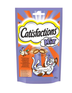 Catisfaction Mix Pollo e Anatra gr 60. Snack Per Gatti
