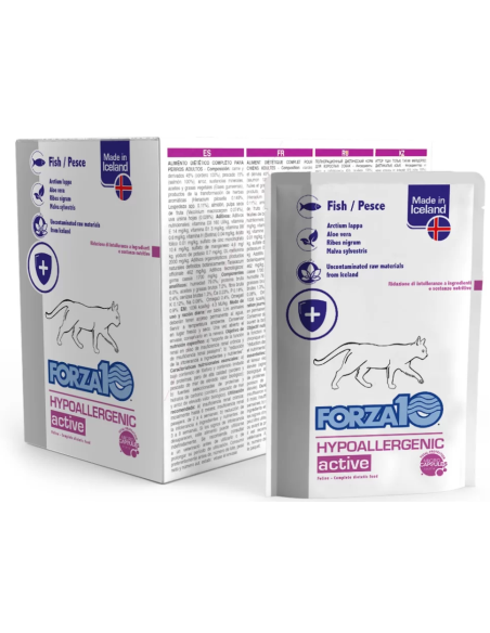 Forza 10 Hypoallergenic Actiwet  Pesce Gr 100 Alimento Dietetico Per  Gatti