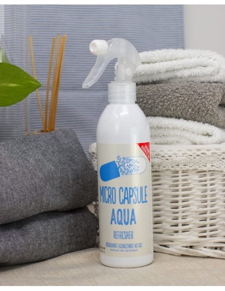 Lavaverde Deodorante Microcapsule Refresher Aqua 400 ml.Deodorante per ambienti