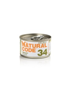 Natural Code 34 Tonno e Kiwi Gr.85 Cibo Umido per Gatti